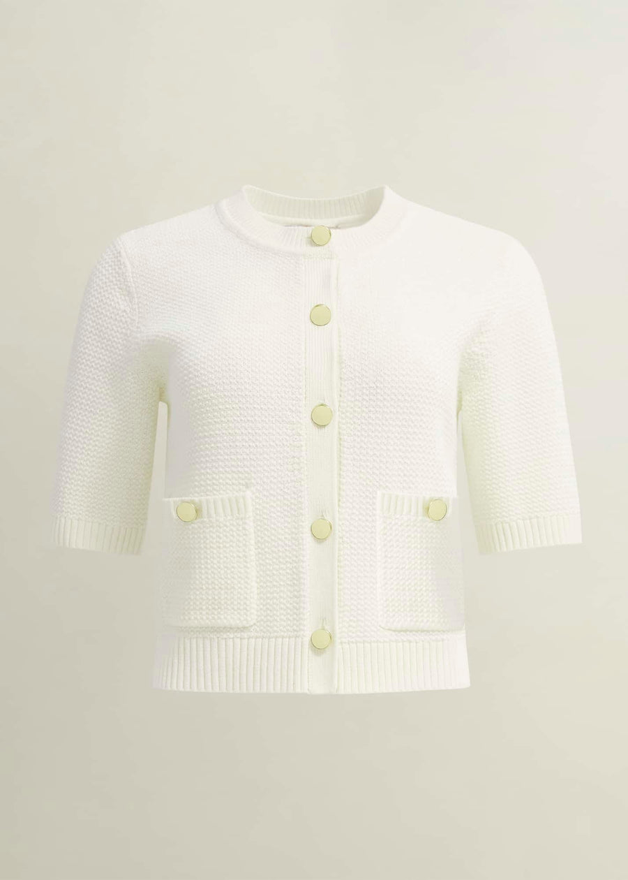 Emily Cardigan 0224/9704/1144l00 Warm-Ivory