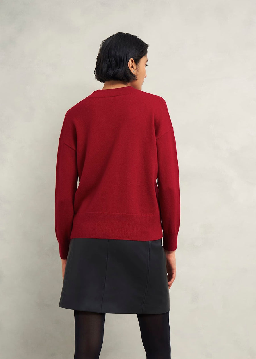 Lettie Jumper 0224/9726/9044l00 Pomegranate-Red