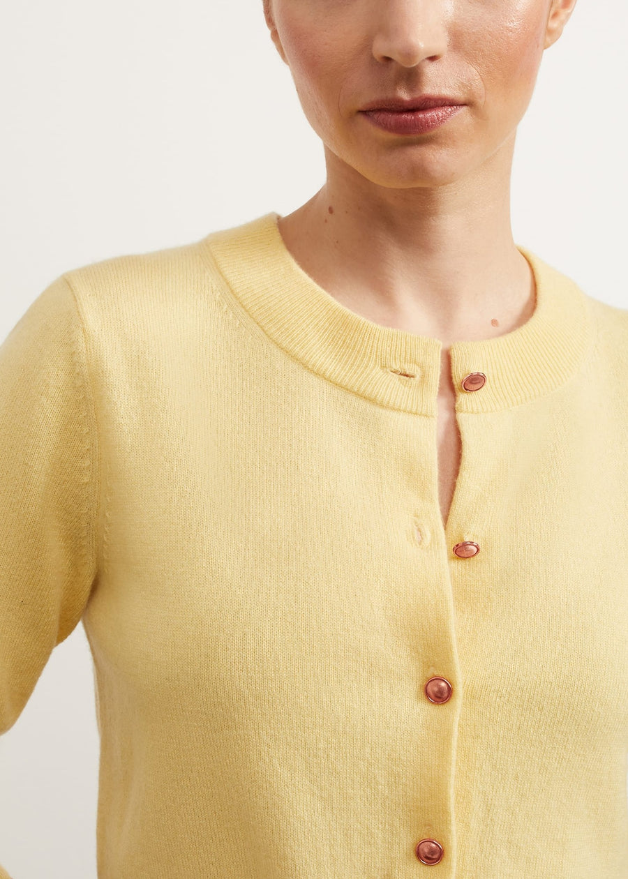 Tresco Cardigan 0224/9730/9044l00 Lemon