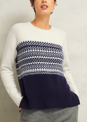 Lorrie Jumper 0224/9736/3072l00 Ivory-Navy