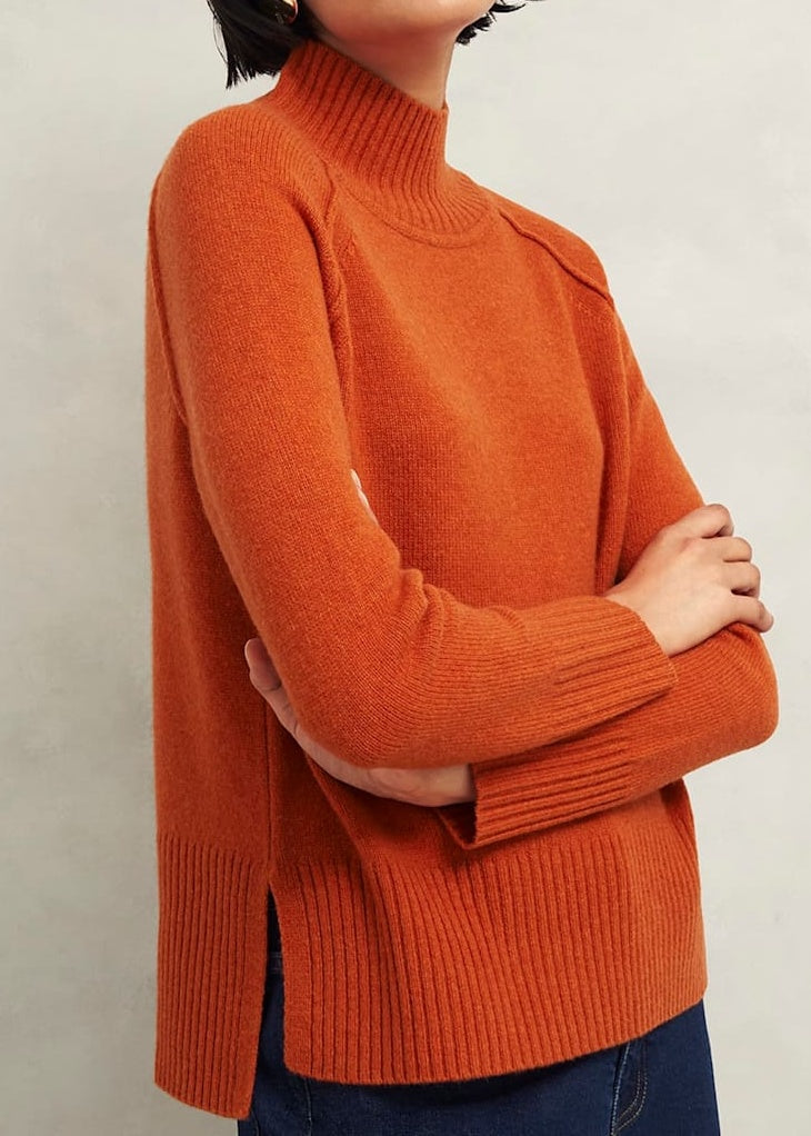 Lorraine Jumper 0224/9771/3893l00 Burnt-Orange