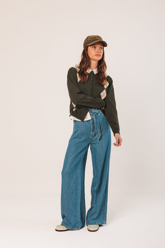 Cardigan Ax516 Oliva