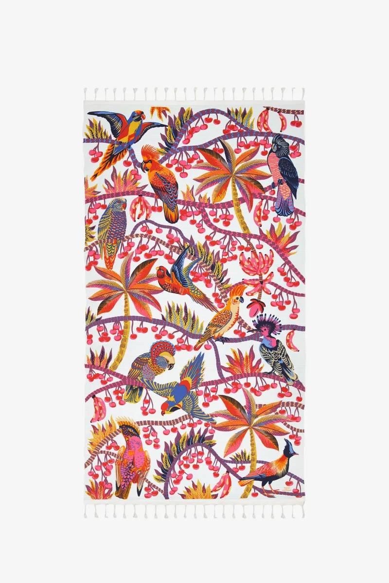 Scarf Fo17cer00 White-Blanc