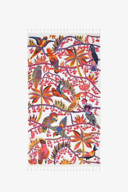 Scarf Fo17cer00 White-Blanc