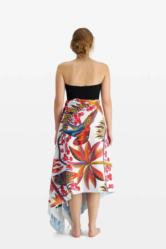 Scarf Fo17cer00 White-Blanc