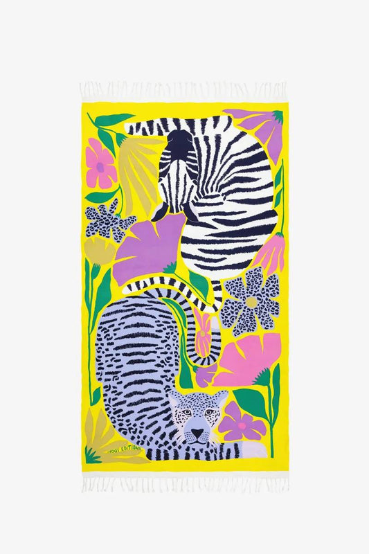 Scarf Fo17fol09 Yellow-Jaune