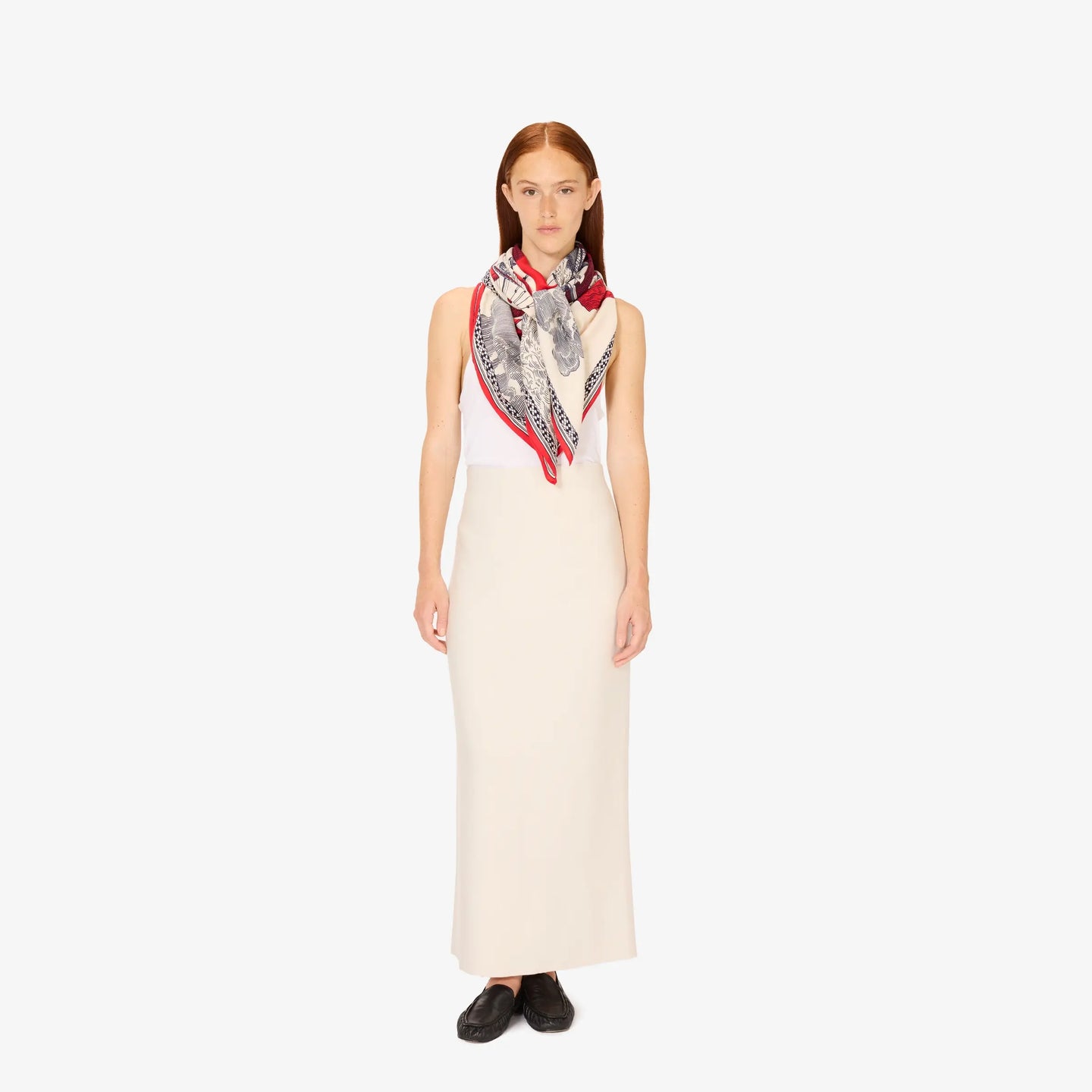 Scarf Ca212de06 Red