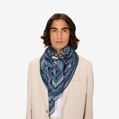 Scarf Ca212re04 Blue