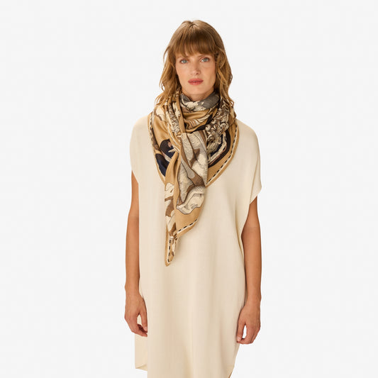 Scarf Ca222ar02 Natural