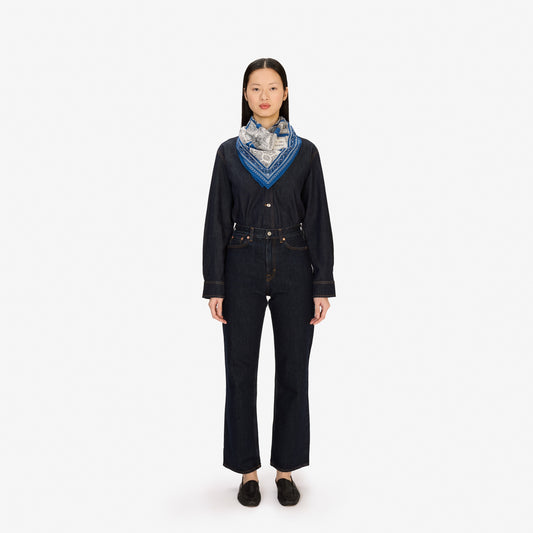 Scarf Ca22lou04 Blue