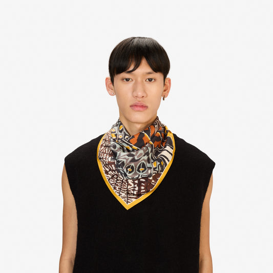 Scarf Ca22pap02 Natural