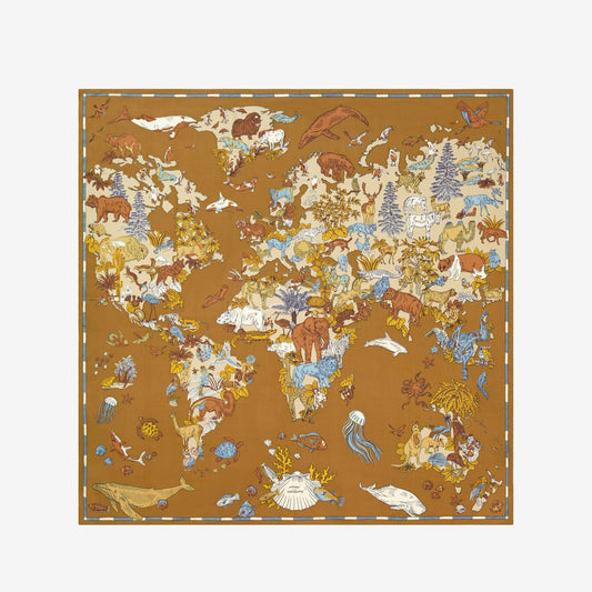 Scarf Ca231at15 Beige