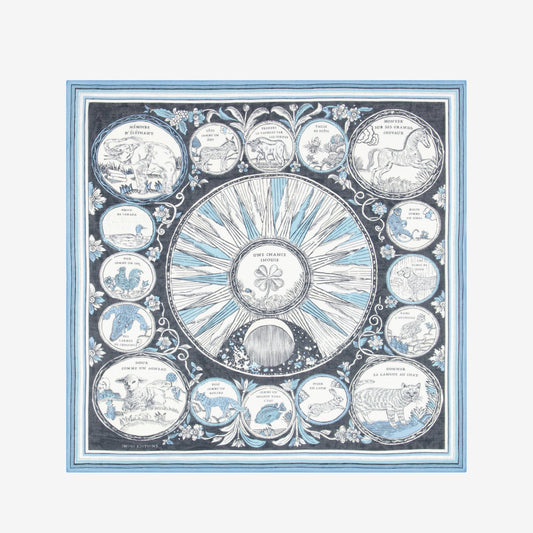 Scarf Ca23cha24 Navy