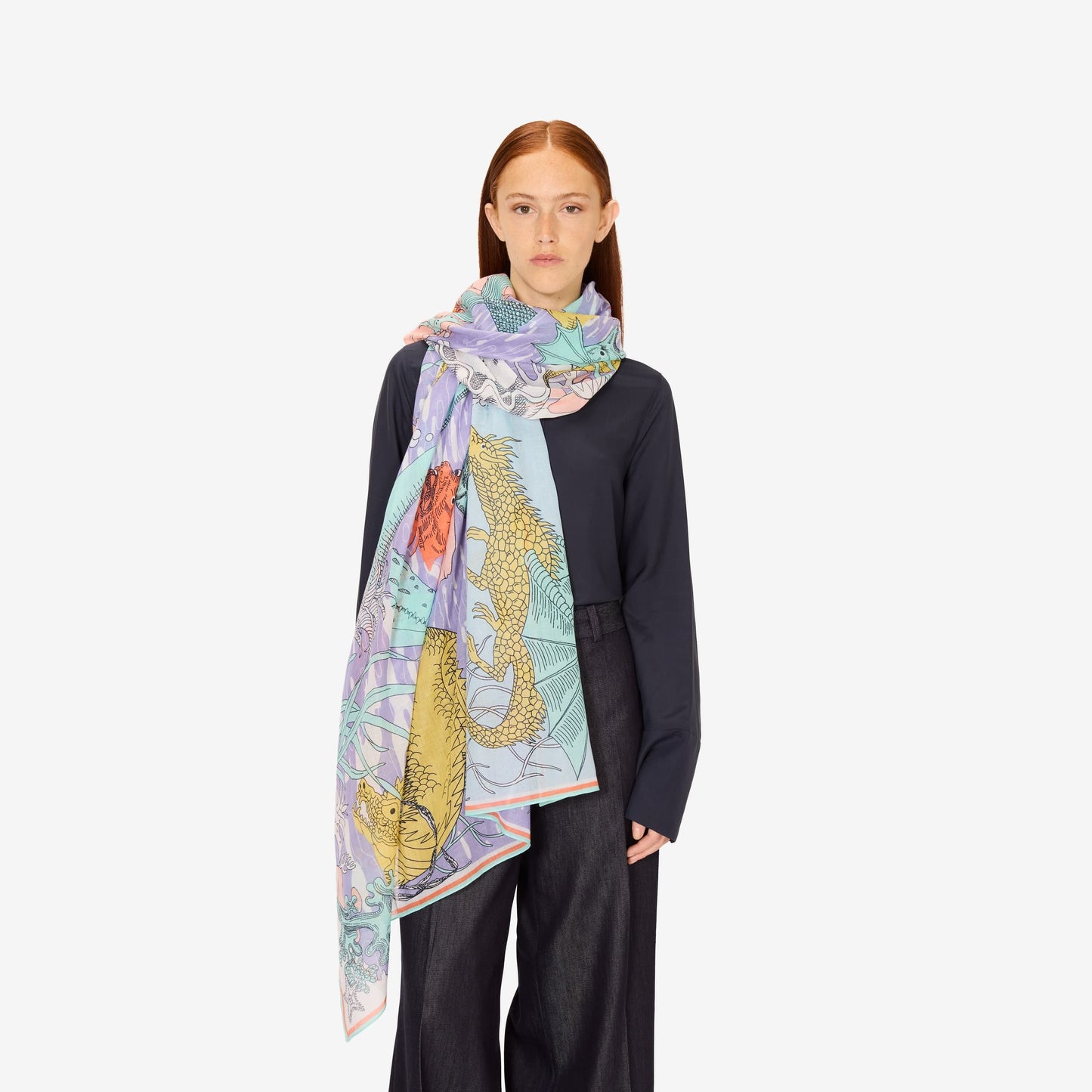 Scarf Et211fa23 Pastel