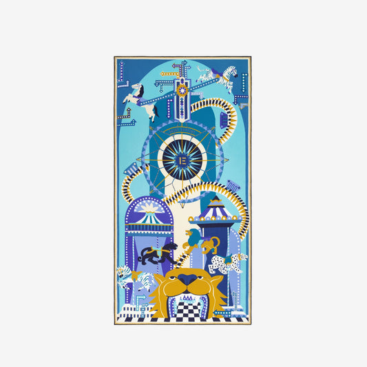 Scarf Et211ro04 Blue