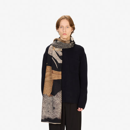 Scarf Et221to01 Black