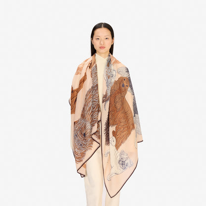 Scarf Et221to32 Nude