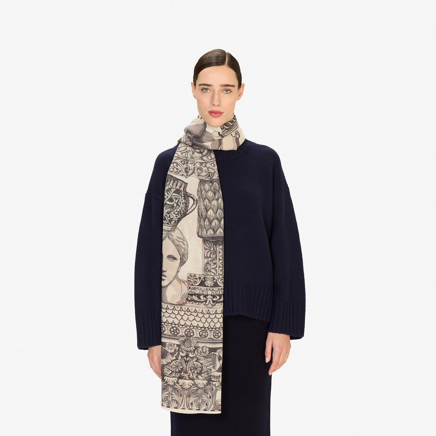 Scarf Et22arc00 White