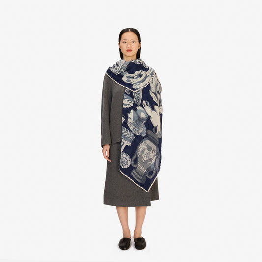 Scarf Et22arc24 Navy