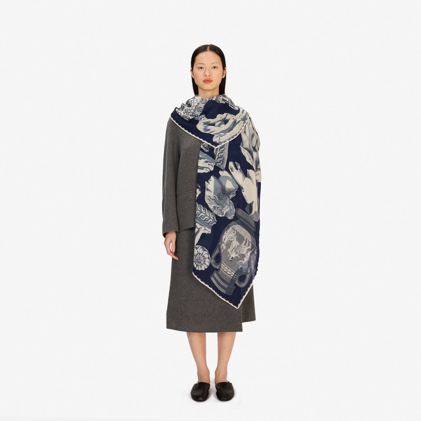 Scarf Et22arc24 Navy
