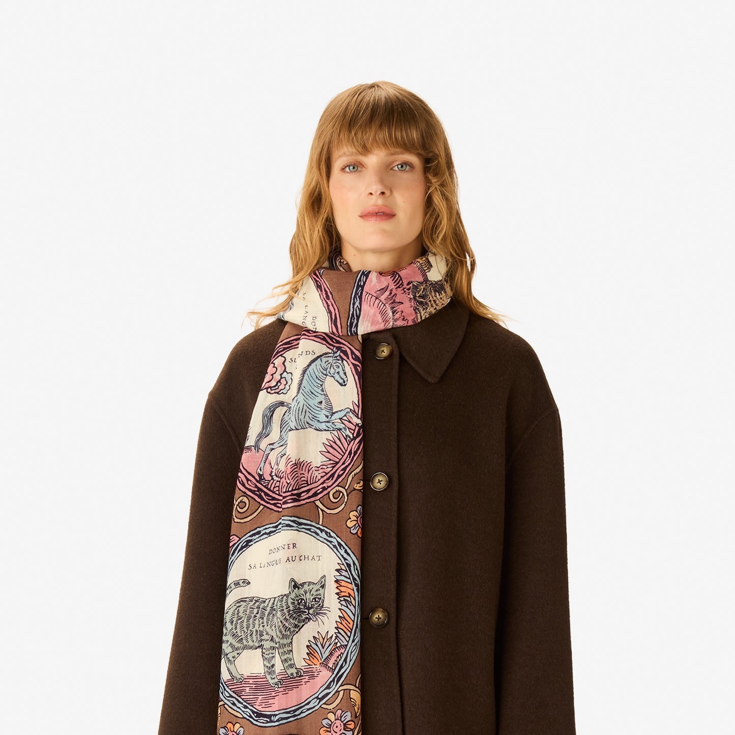 Scarf Et22cha15 Beige