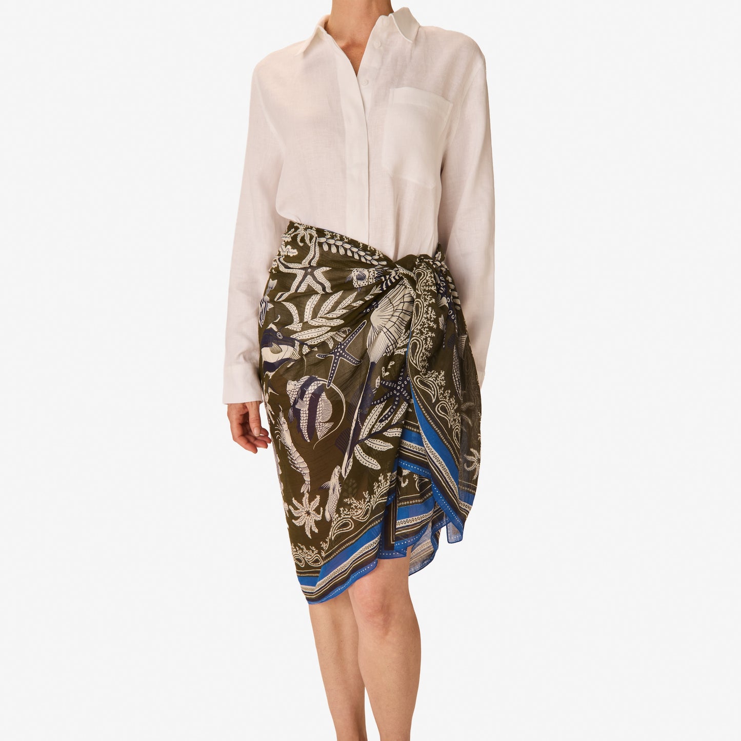 Scarf Et231ne20 Khaki