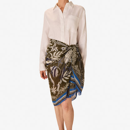 Scarf Et231ne20 Khaki