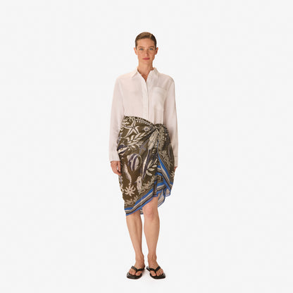 Scarf Et231ne20 Khaki