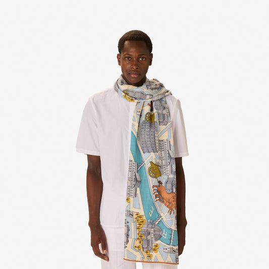 Scarf Et231ro02 Grey