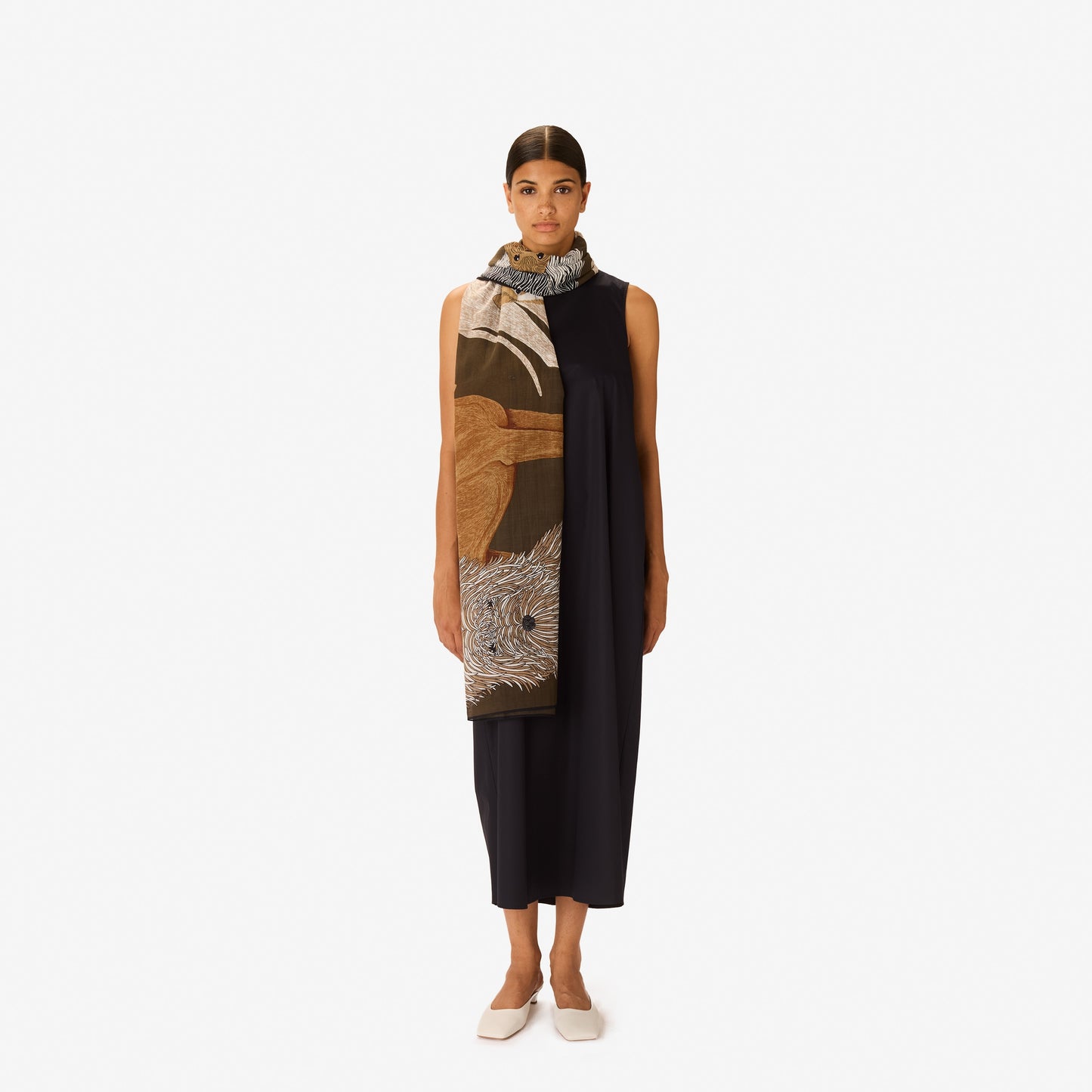 Scarf Et231to03 Grey