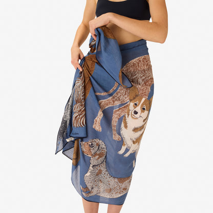 Scarf Et231to04 Blue