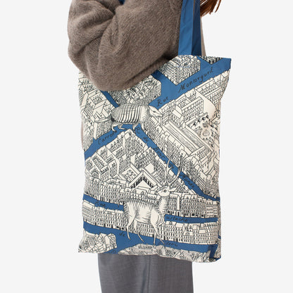 Tote Bag Pm20sht04 Blue
