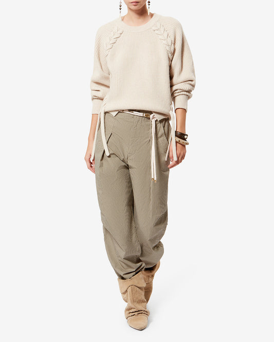 Pants Ceryne Beige-Khaki