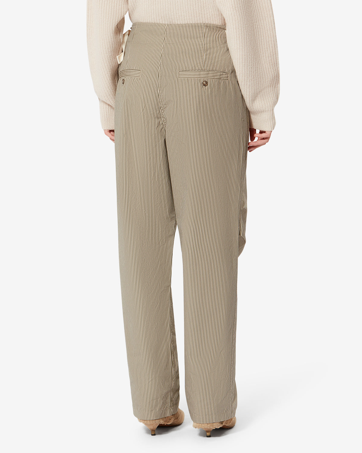 Pants Ceryne Beige-Khaki