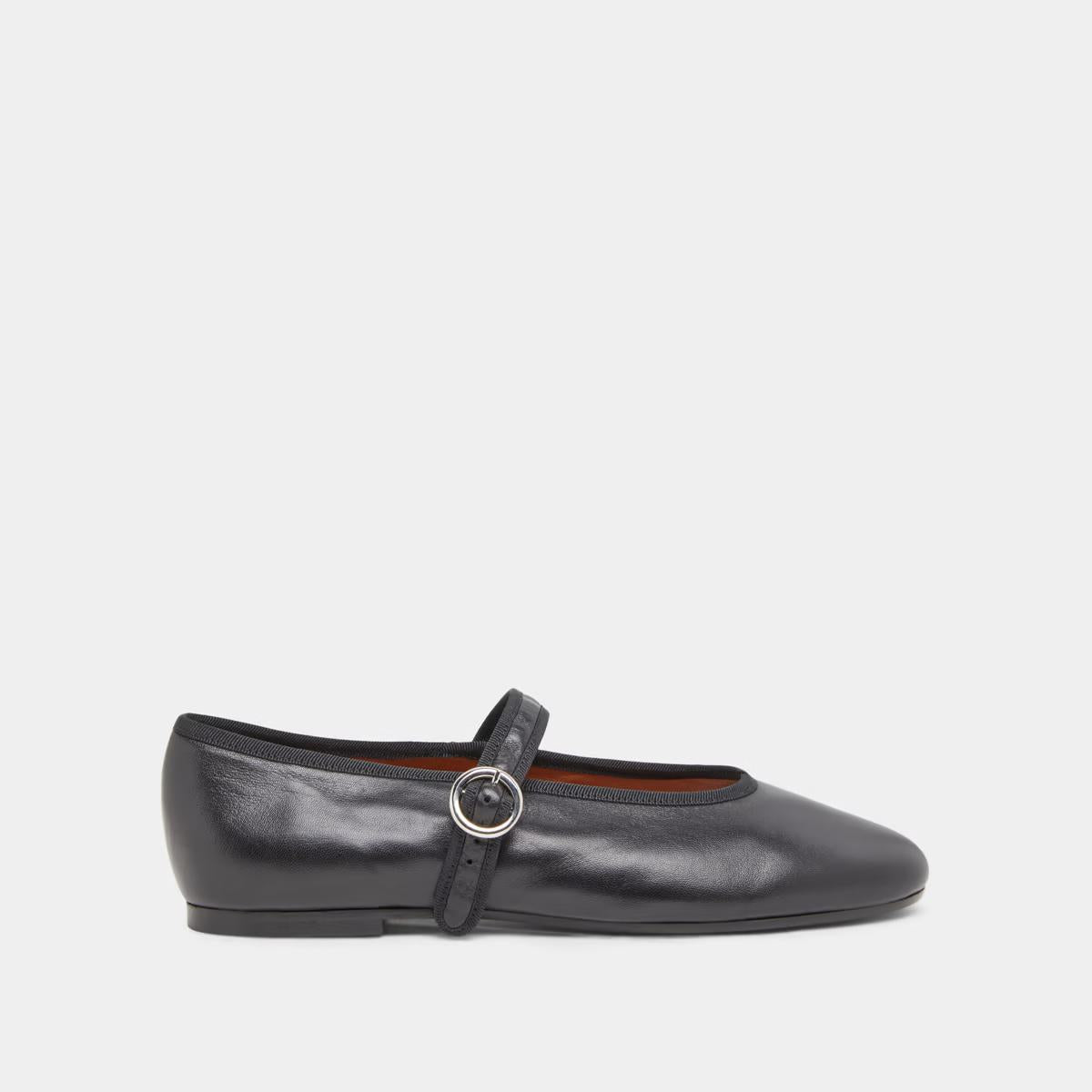 Ballerines Deesse Cuir Gris