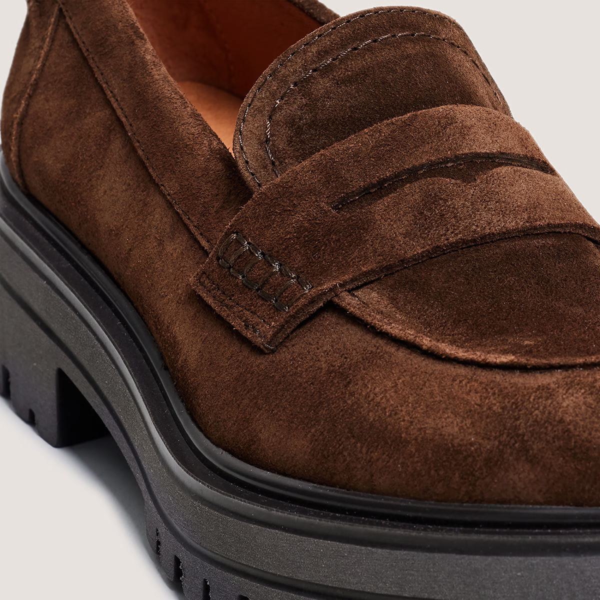 Mocassins Alfi Croute Marron