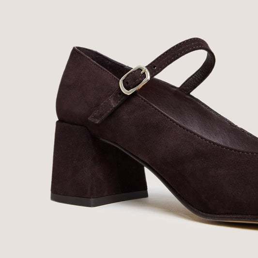 Babies/marie Jeanne Alienor Velours Marron-Fonce