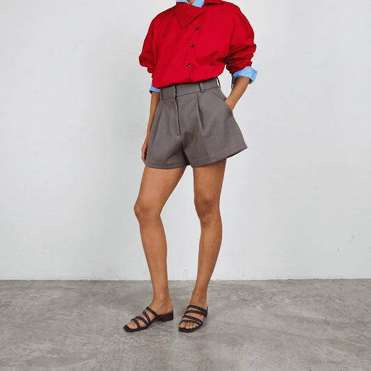 Women Mules Alpilles Full-Grain Leather - Dark Blue Bleu-Fonce