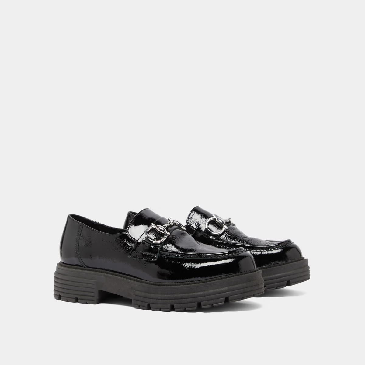 Mocassins Anton Vernis Plisse Noir