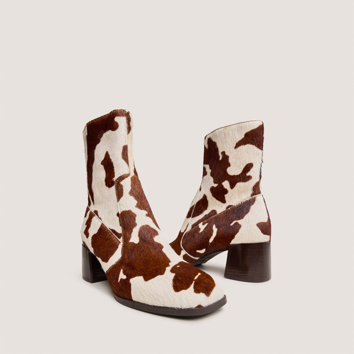 Boots Argentat Poulain Vache-Marron