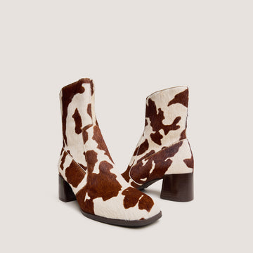 Boots Argentat Poulain Vache-Marron