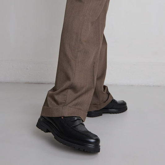 Mocassins Arlo Cuir Noir