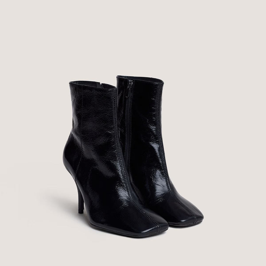 Boots Belfast Cuir Brillan Noir