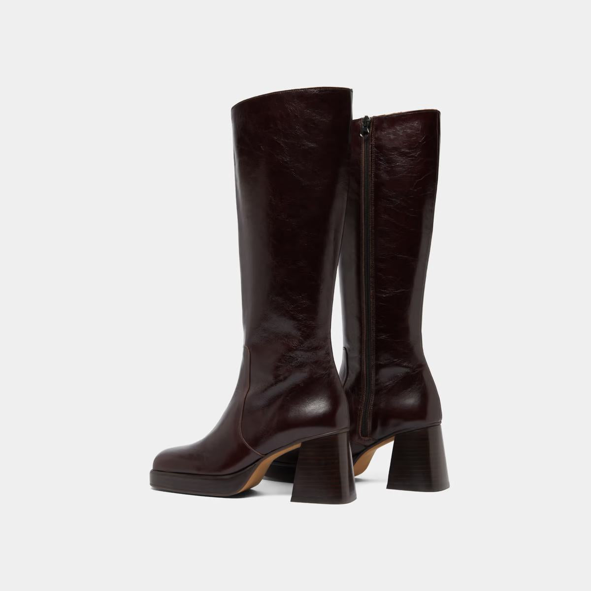 Knee High Boots Jonak Soldes Jonak Paris 637-vaubane Cuir