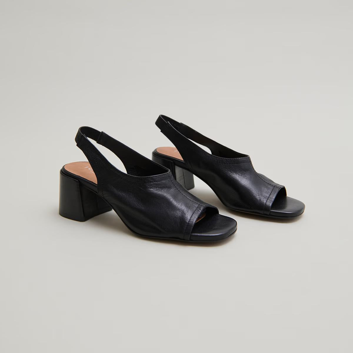 Sandales Brownie Cuir Noir