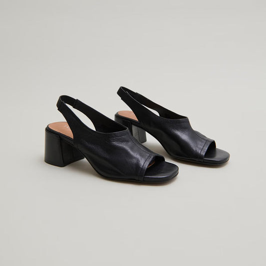 Sandales Brownie Cuir Noir