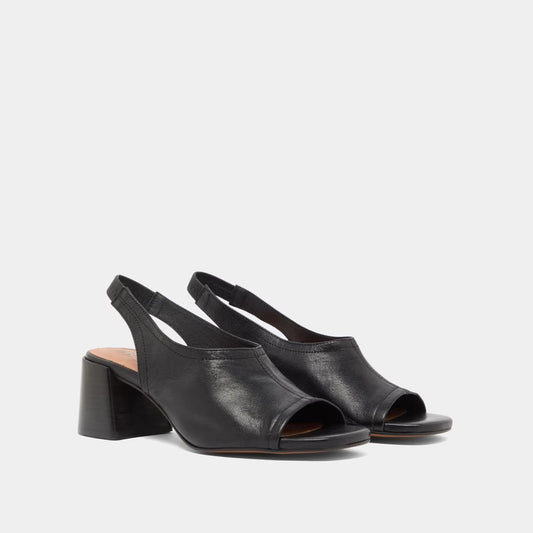 Sandales Brownie Cuir Noir