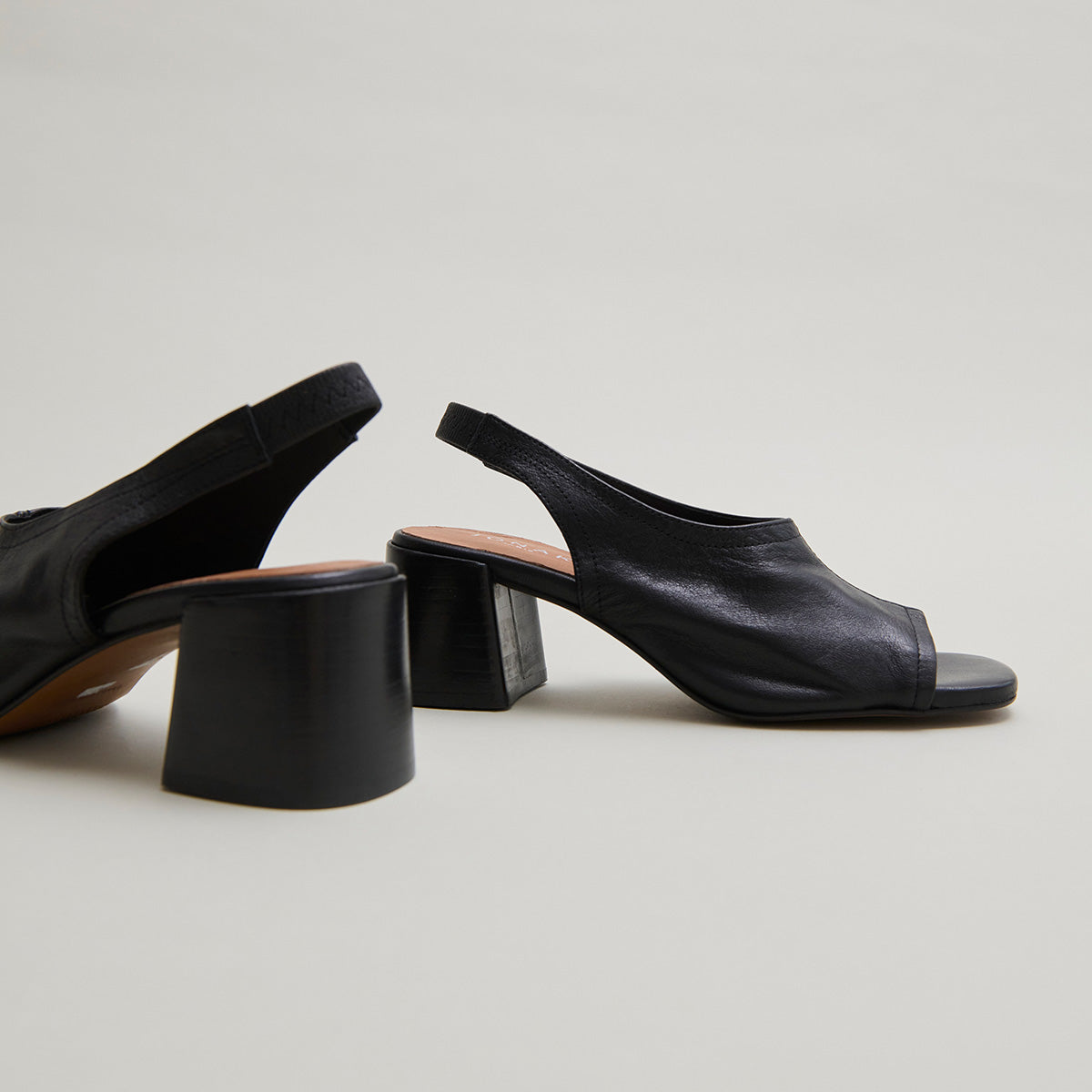 Sandales Brownie Cuir Noir