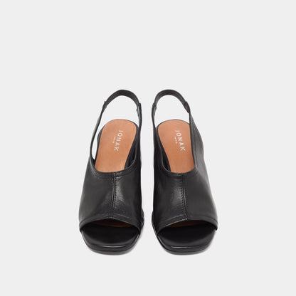 Sandales Brownie Cuir Noir