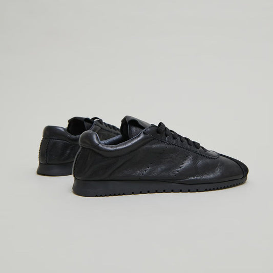 Basket Dabon Croute/cuir Noir-noir